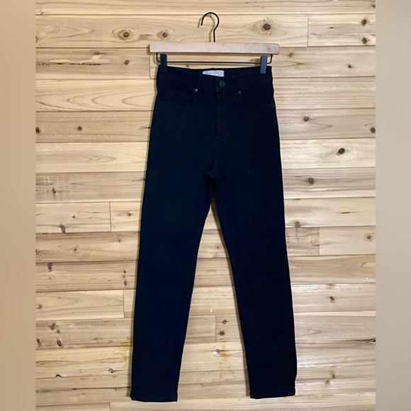 Everlane Size 27 High Rise Slim Straight Cigarette Jean - Picture 1 of 12